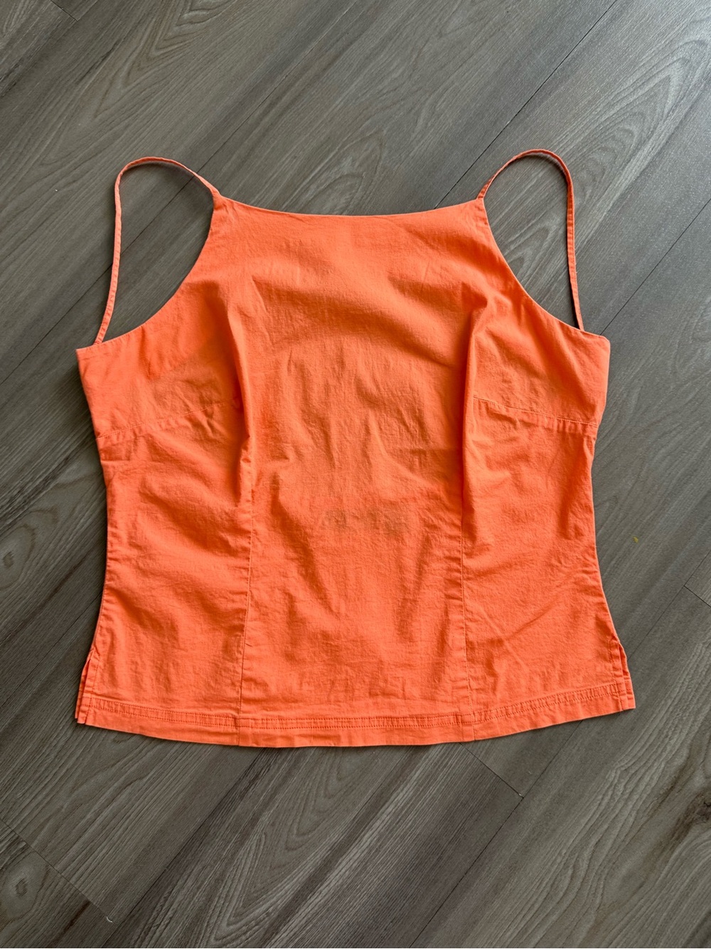 At Last Vinatge Halter Apron Style Tank Camisole L (8-10)